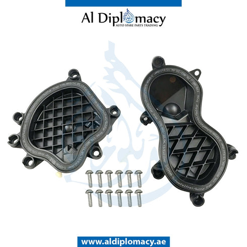 Left HEADLIGHT Cover, SET for BMW 5 SERIES 2009-2013 models