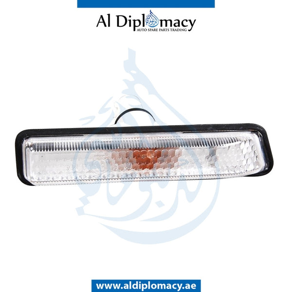 Left Side Turn Signal Lamp, White, BMW 3 Series E36 models by Original Bmw, Part Number 63132492179 / 63137164491