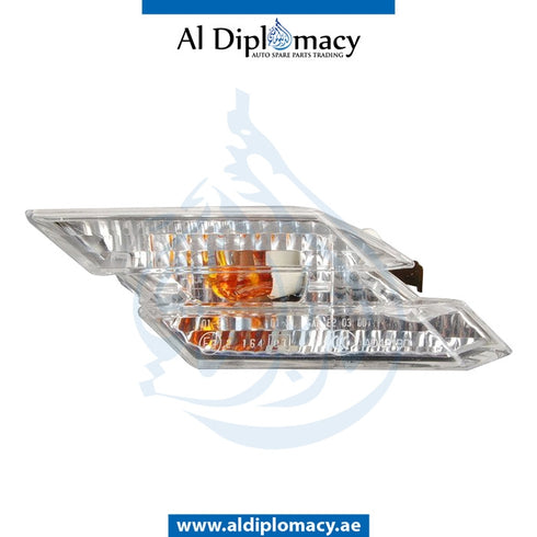 Left TURN SIGNAL Lamp, WHITE for BMW 6 SERIES 2003-2010 models