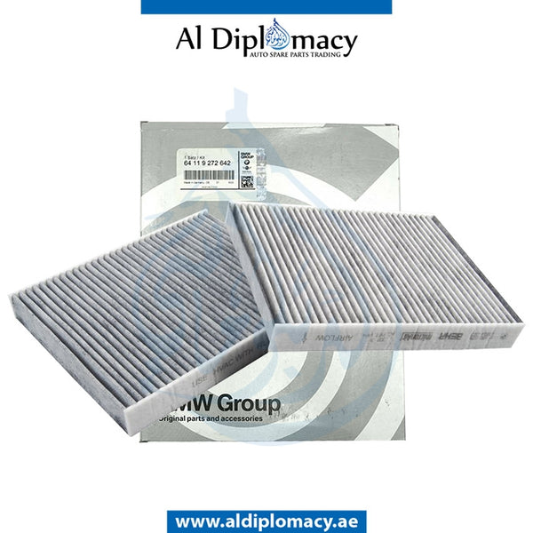 A/C FILTER for BMW 5 SERIES 2008-2015 models, Part Number 64119272642