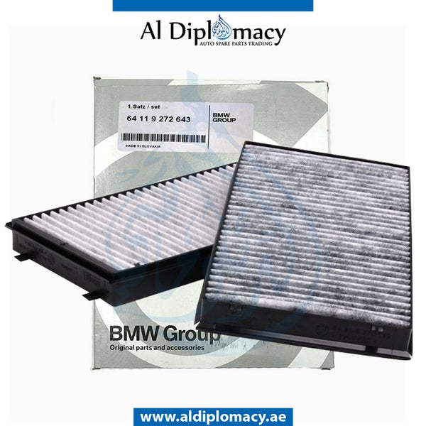 A/C FILTER for BMW 5 SERIES 2008-2015 models, Part Number 64119272643