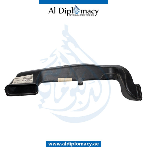 Left A/C AIR CHANNEL for BMW 5 SERIES models, Part Number 64227034113