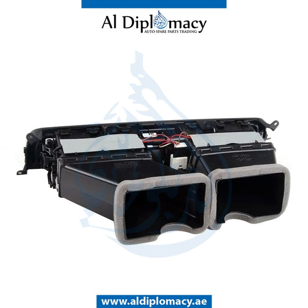 Front A/C Grille, CENTER for BMW 5 SERIES 2010-2016 models, Part Number 64229209136