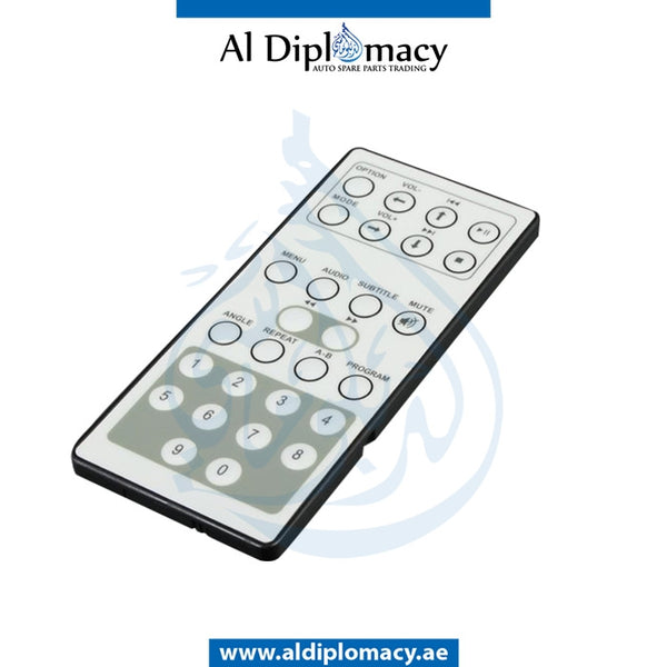 Dvd, AND TABLET SYSTEM REMOTE CONTROL for BMW 1 SERIES 2008-2015 models, Part Number 65122166599