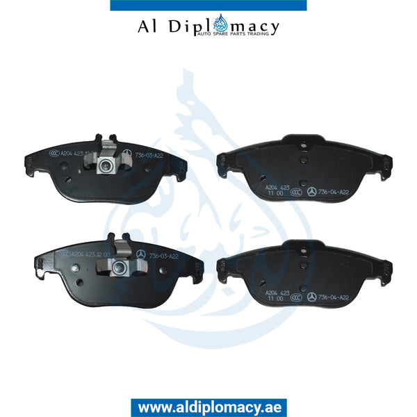 Rear BRAKE PAD for Mercedes-Benz C Class W204 (2007-2015) models, Part Number A0074208520