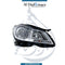 Mercedes-Benz C Class W204 Headlight, Normal, Silver, Right Side - OEM Part Number 2048205059