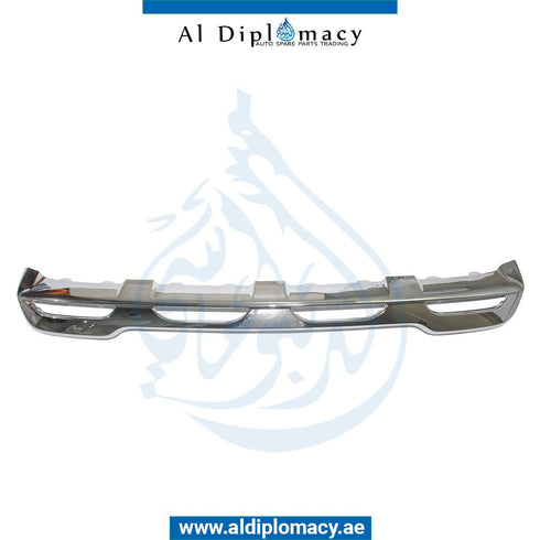 Front Lower BUMPER CHROME Cover, CENTER for Mercedes-Benz GLB Class X247 (2020) models, Part Number A2478855801