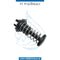 HOOD SPRING ELEMENT for Mercedes-Benz EQC Class N293 (2019-2023) models, Part Number A2538800027 65