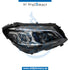 Right Headlight, UPGRADE TO 2019 LOOK for Mercedes-Benz C Class W205 (2015-2021) models, Part Number T-2059066504-UPGRADE