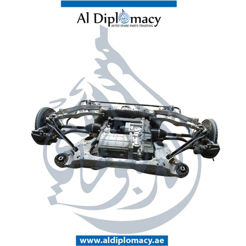 Mercedes-Benz Eqs Class V297 Rear Crossmember, With Engine, Complete - Used - Al Diplomacy Auto Parts