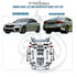 G30 Lci M5 Bodykit Fit 2017-Up Complete. Front Bumper, Rear Bumper, Headlight, Stoplight, Side Skirt, Grille, And Exhaust, Bmw 5 Series G30 Models By China