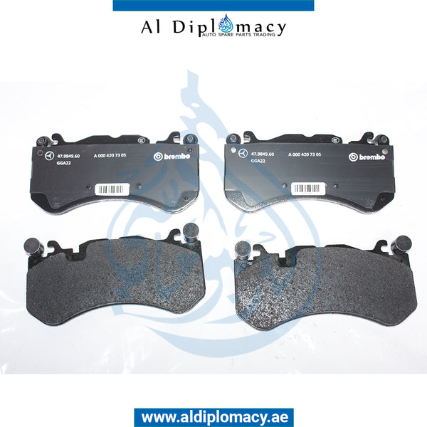 Front BRAKE PAD for C Class 1992-2022 models, Part Number A0004207205