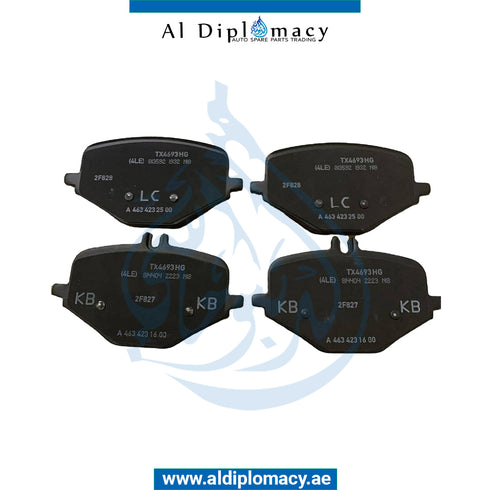 Rear BRAKE PAD for GLE Class 2019-2023 models, Part Number A0004203705