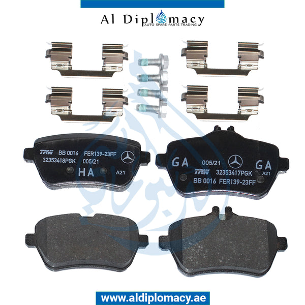 Rear BRAKE PAD for Mercedes-Benz SL Class W231 (2013-2020) models, Part Number A0084203420