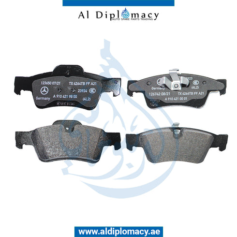 Rear BRAKE PAD for Mercedes-Benz R Class W164 (2006-2011) models, Part Number A9104207400