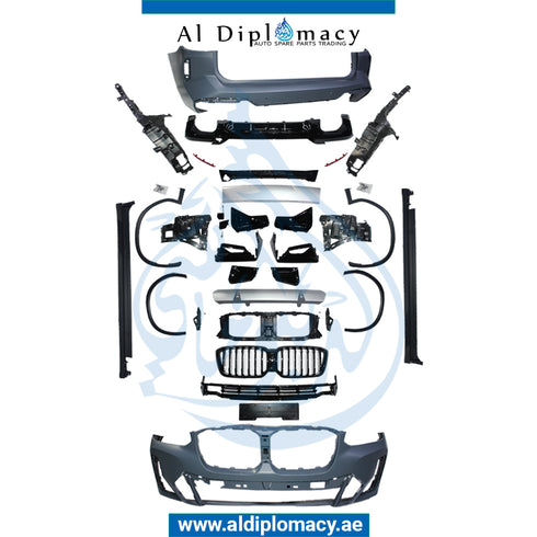 G01 LCI X3 M TEC BODY KIT FIT 2021 UP ONLY for BMW X3 Series G01 (2021-2024) models, Part Number T-G01LCI-X3 M-TEC BODYKIT 2021-UP ONLY KIT
