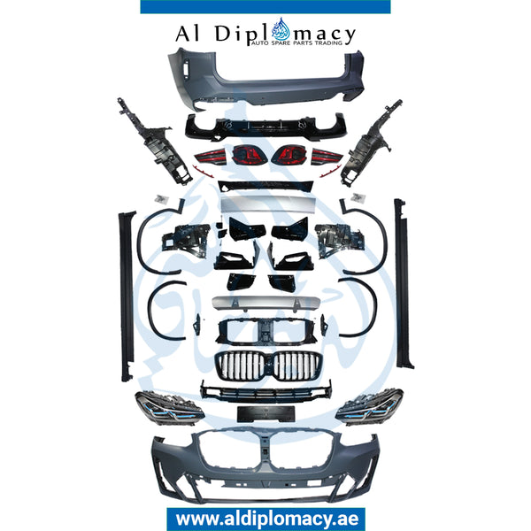 G01 LCI X3 M TEC BODY KIT FIT 2019 UP COMPLETE for BMW X3 Series G01 (2021-2024) models, Part Number T-G01LCI-X3 M-TEC BODYKIT 2019-UP-CO