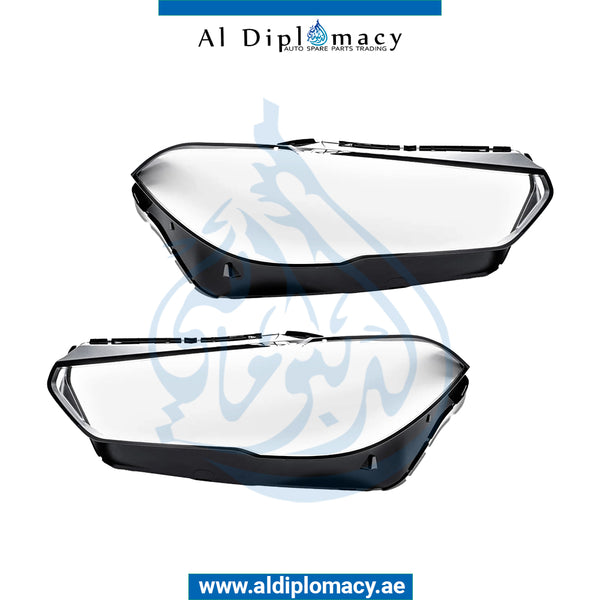 HEADLIGHT Glass, SET for BMW X5 Series G05 (2018-2023) models, Part Number T-G05/G06 HL GLASS SET