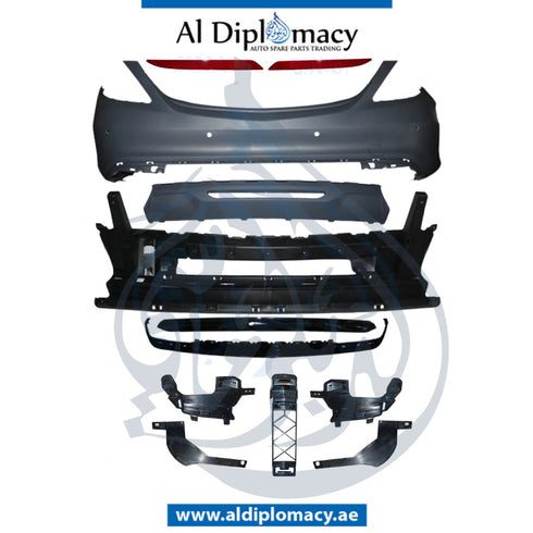 MERCEDES-BENZ S CLASS W222 REAR BUMPER, WITH SENSOR HOLE, AMG 65, COMPLETE, TAIWAN, 2228851625
