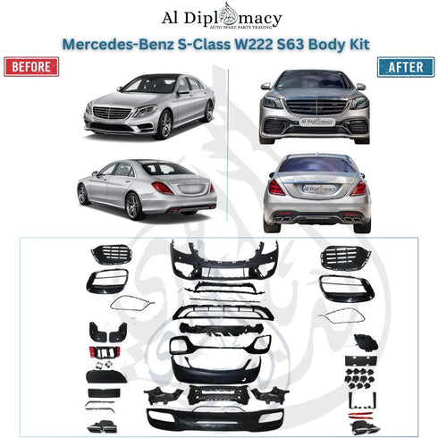 Mercedes-Benz S Class W222 S63 Body Kit Complete 2018 China