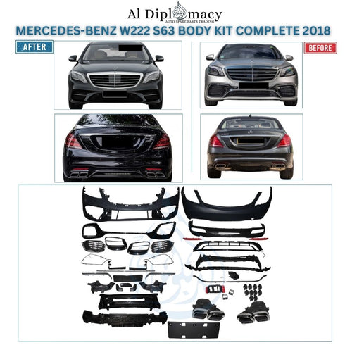 Mercedes-Benz S Class W222 S63 Body Kit Complete 2018 China