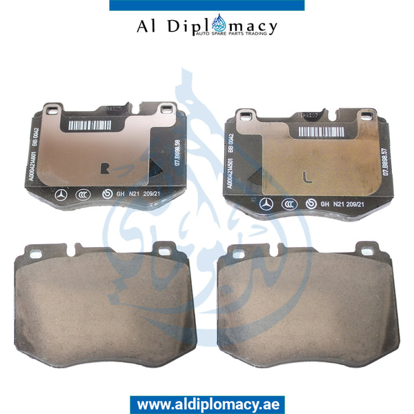 Front BRAKE PAD for E Class 2017-2023 models, Part Number A0004208600 64