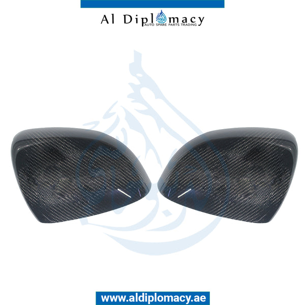 Mirror Cover, Carbon, SET for Mercedes-Benz A Class W118 (2018-2020) models, Part Number T-0998117400/7500