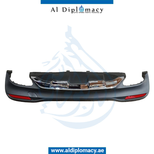 Rear BUMPER Diffuser, COMPLETE for Mercedes-Benz GLE Class W166 (2011-2019) models, Part Number T-1668851138-CO