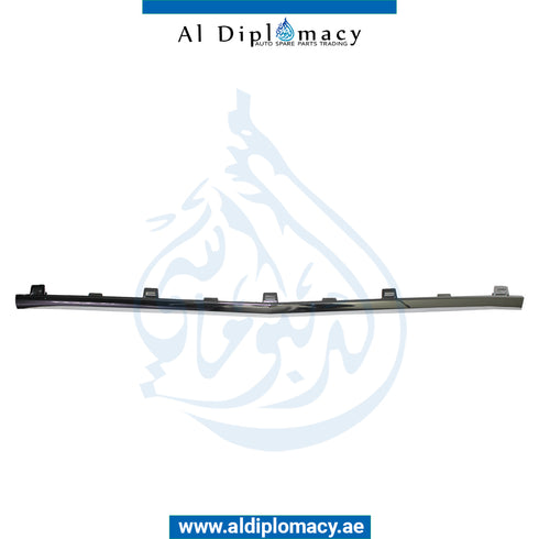 Front BUMPER CHROME Molding, Amg, CENTER for Mercedes-Benz GLE Class W167 (2019-2023) models, Part Number T-1678854505