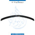 TRUNK LID Spoiler, BLACK for Mercedes-Benz C Class W204 (2007-2015) models