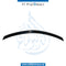 TRUNK LID Spoiler, BLACK for Mercedes-Benz C Class W204 (2007-2015) models, Part Number T-2047900388-BK