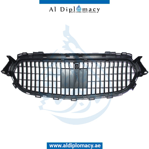 SHOW Grille, UPGRADE TO MAYBACH Look, BLACK 2021+ for Mercedes-Benz E Class W213 (2017-2023) models
