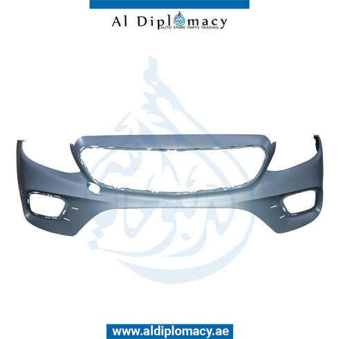 Front Bumper, WITH SENSOR Hole, COMPLETE for Mercedes-Benz E Class W213 (2017-2023) models