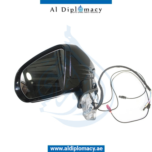 Right Mirror, WITH BLIND Spot, COMPLETE for Mercedes-Benz E-Class Coupe W238 (2017-2023) models, Part Number T-2388107800-CO