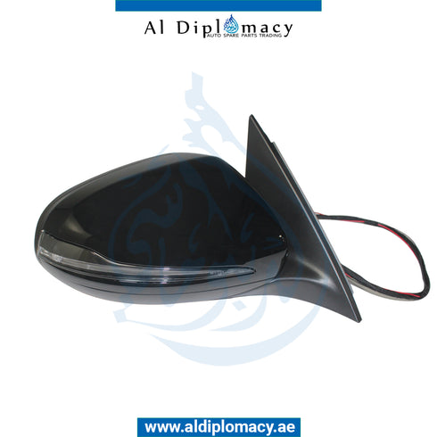 Left Mirror, WITH BLIND Spot, Folding, COMPLETE for Mercedes-Benz GLB Class X247 (2019) models