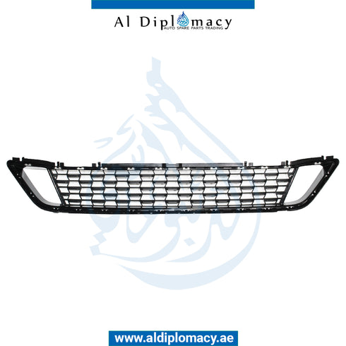 Front Lower BUMPER Grille, CENTER for BMW 5 Series G30 (2016-2020) models, Part Number T-51118098663