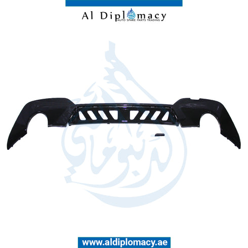 Rear Bumper, WITH SENSOR Hole, M PERFORMANCE Style, SMALL Exhaust, COMPLETE for BMW 3 Series G20 (2018-2022) models