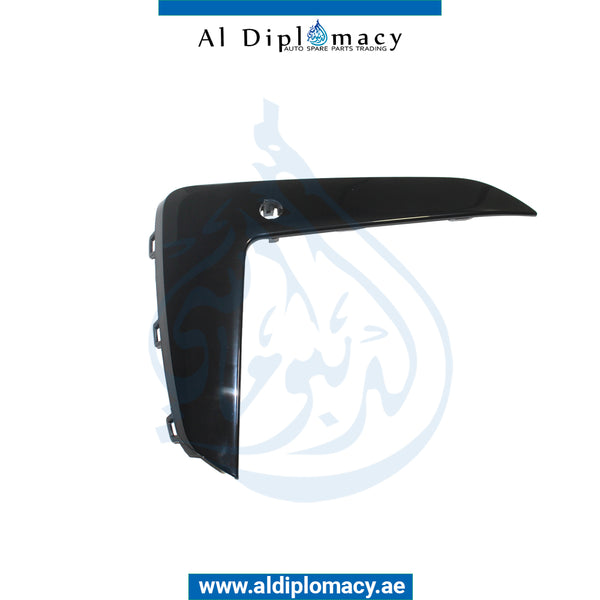 Front Right Lower BUMPER GRILLE Cover, WITH SENSOR Hole, M SPORT for BMW 5 Series G30 (2020-2023) models, Part Number T-51119852172