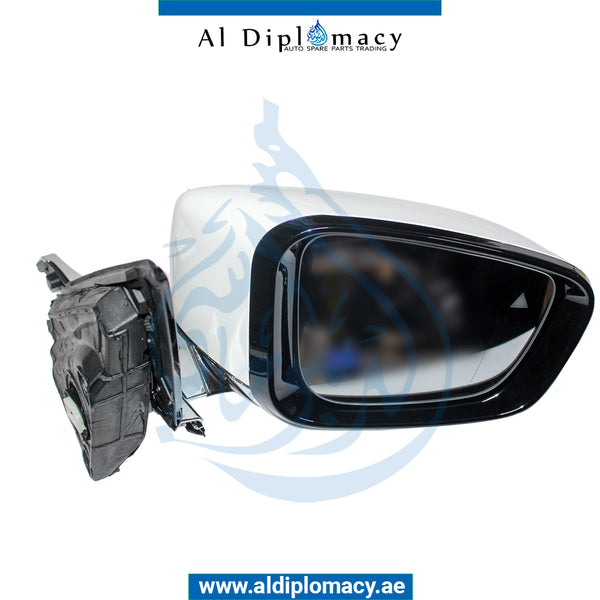 Right Mirror, CAMERA Type, WITH BLIND Spot, COMPLETE for BMW 7 Series G12 (2015) models, Part Number T-51167437154-CO-CN