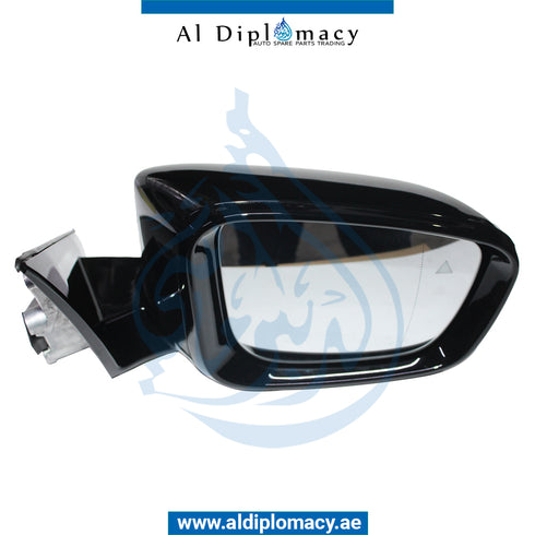 Right Mirror, CAMERA Type, WITH BLIND Spot, COMPLETE for BMW 5 Series G30 (2016-2020) models, Part Number T-51167485156-CO-CN