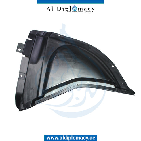 Front Left Lower FENDER WHEEL HOUSING COVER for BMW 7 Series F01 (2008-2015) models, Part Number T-51757185005