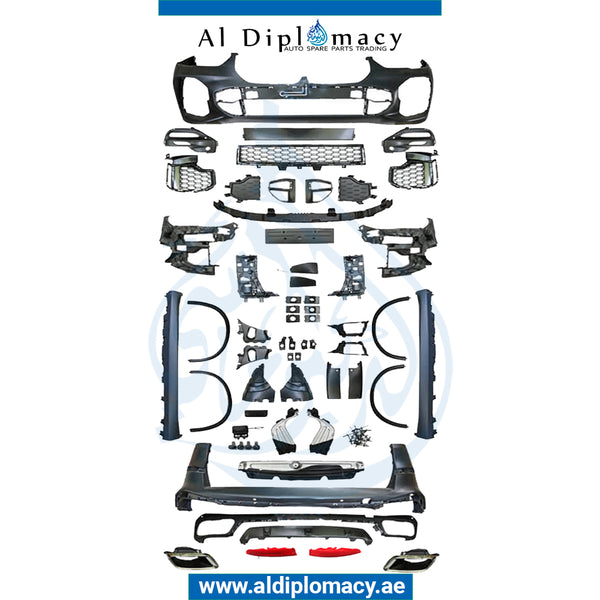 G05 X5 M-tech 2019- BODY KIT COMPLETE for BMW X5 Series G05 (2018-2023) models, Part Number T-G05-X5 M-TECH BODY KIT 2019-UP-CO