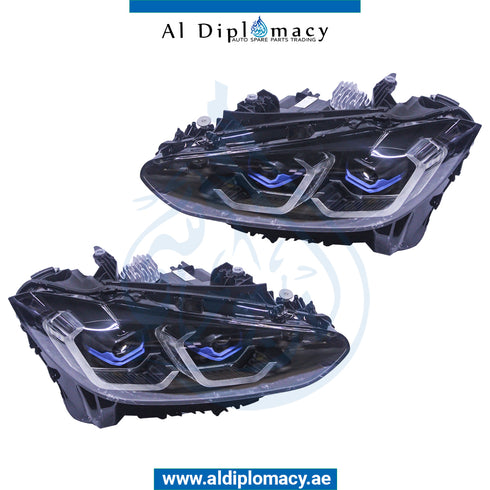 Front Rear G20-g80 M3 WIDE BODYKIT MIDDLE EXHAUST LOOK Complete. Bumper, Bumper, Hood, Fender, Headlight, SIDE Skirt, AND EXHAUST for BMW 3 Series G20 (2018-2022) models