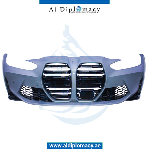 Front Rear G20-g80 M3 WIDE BODYKIT MIDDLE EXHAUST LOOK Complete. Bumper, Bumper, Hood, Fender, Headlight, SIDE Skirt, AND EXHAUST for BMW 3 Series G20 (2018-2022) models