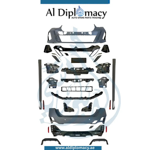 BMW 5 Series G60 M Tech Bodykit Complete Front and Rear Bumper with Side Skirts