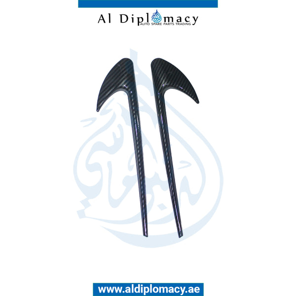 FENDER Trim, Carbon, SET for Mercedes-Benz C Class W205 (2015-2021) models, Part Number T-W205/W213 FENDER TRIM CARBON-SET