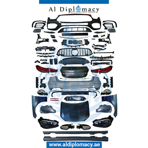 W212 E63 AMG 213 LOOK BODY KIT 2020 FIT 2009-2013 COMPLETE for Mercedes-Benz E Class W212 (2009-2016) models, Part Number T-W212-E63 AMG 213 LOOK 2020 KIT 2009-2013-CO