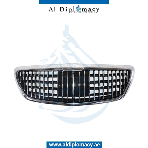 Front Rear W221 CHANGE TO W222 MAYBACH 2020 Bodykit. Bumper, Bumper, Hood, Fender, Headlight, Stoplight, TRUNK Lid, Mirror, AND EXHAUST for Mercedes-Benz S Class W221 (2006-2013) models