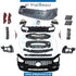 Front Rear W290 AMG GT 63 BODYKIT Complete. Bumper, Bumper, AND EXHAUST for Mercedes-Benz AMG GT X290 (2019) models, Part Number T-W290 AMG GT63 BODYKIT-2019-UP-CO