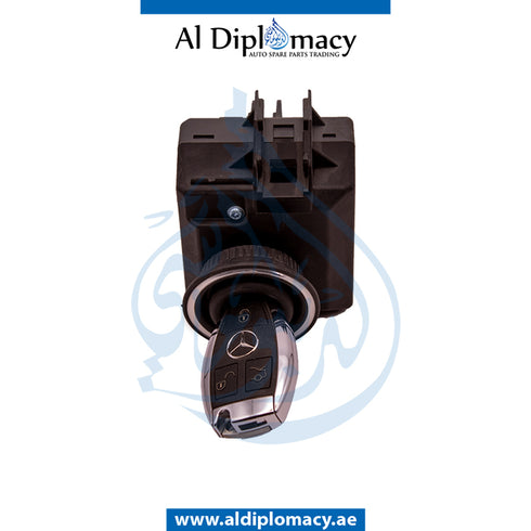 IGNITION STARTER Switch, WITH KEY for Mercedes-Benz C Class W204 (2007-2015) models
